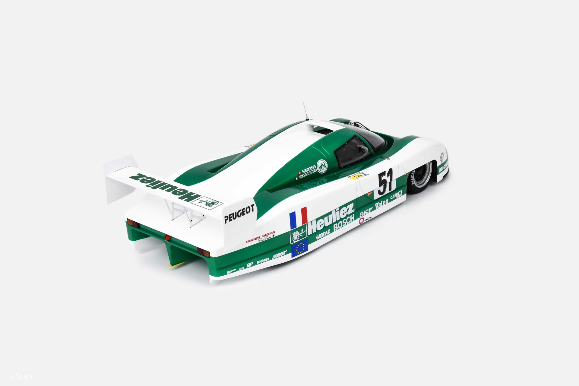 La WM P88 des 24H du Mans 1988 au 1/18 en images - Endurance Info